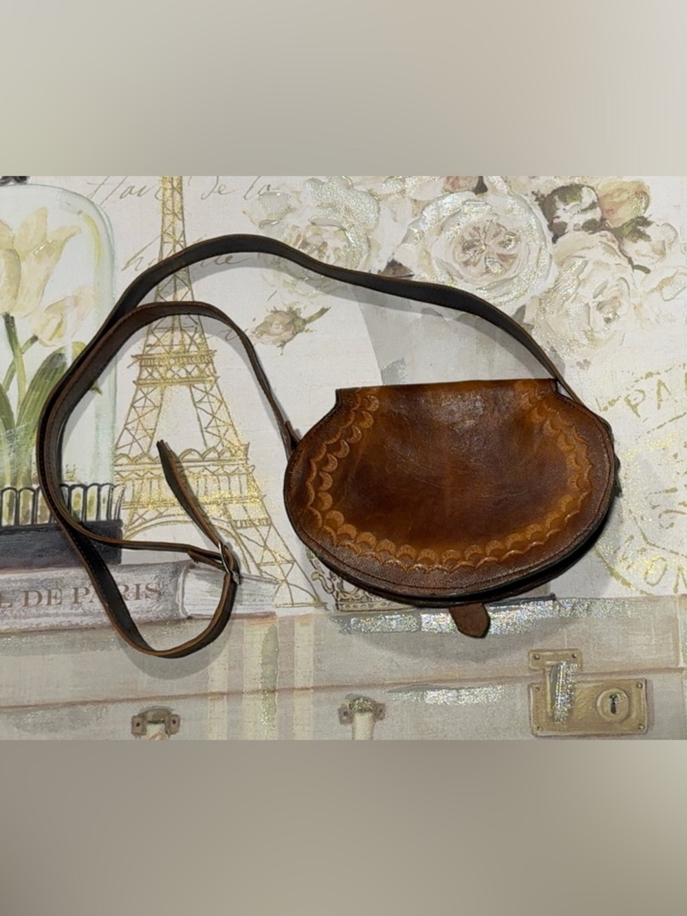 Original handmade "Jamaica" bag genuine leather - Picture 2 of 3